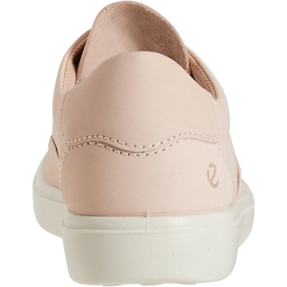 NEW ECCO Soft Classic Sneakers - Leather  in Rose Dust For Women 725 5s3 - Picture 5 of 6